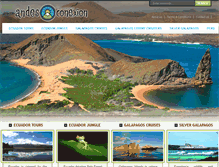 Tablet Screenshot of andesconexion.com